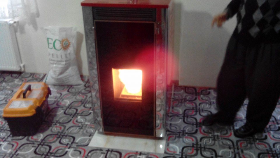 YENİ PELET SOBAMIZ AKYAZIMIZA HAYIRLI OLSUN