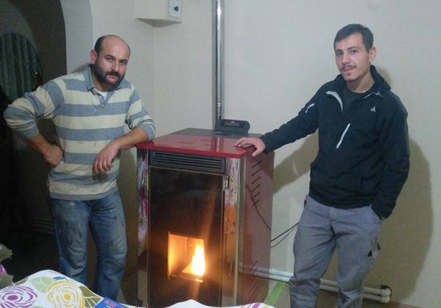 PELET YAKITLI SOBA TRUVA